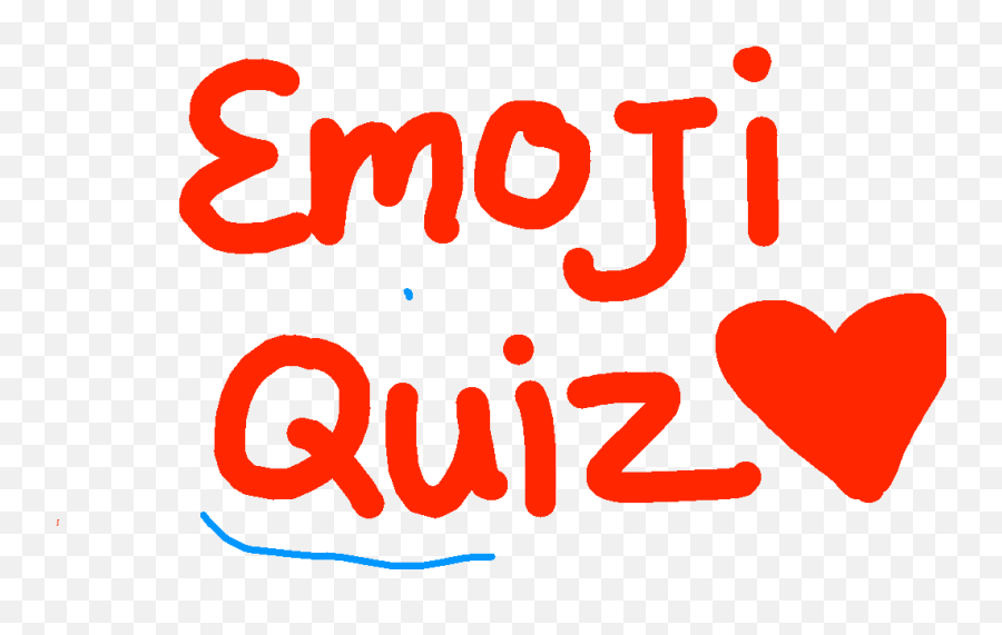 Emoji Quiz 1 - Heart,Enthusiastic Emoji