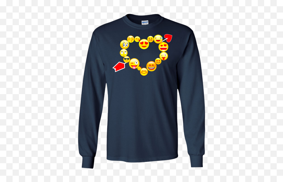 Shirt Emoji Love Heart - Camisetas De San Valentin Con Emoji,T-shirt Emoji