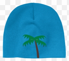 Palm Tree Emoji Cp91 Acrylic Beanie - Beanie,Palm Tree Emoji