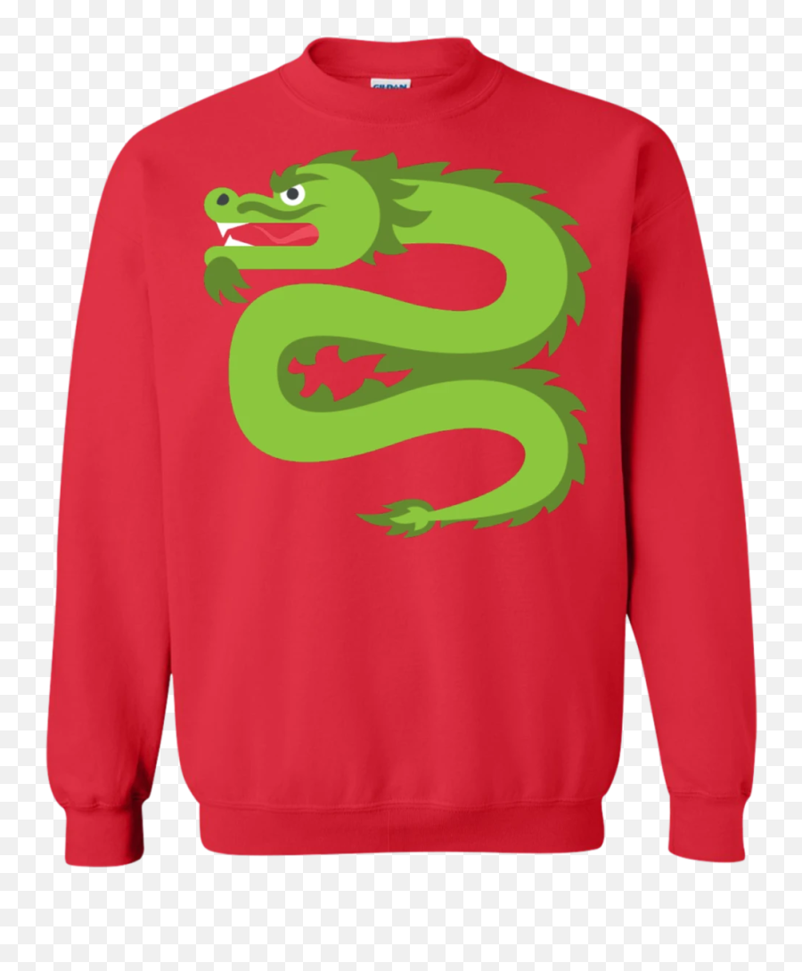 Dragon Emoji Sweatshirt - Sweater,Bearded Dragon Emoji