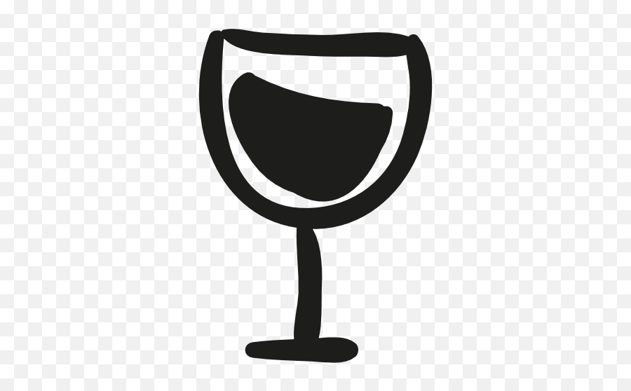 Free Icons Download - Hand Drawn Wine Glass Emoji,Wine Glass Emoticon