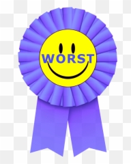 The Worst Series I Have Ever Seen - Blue Ribbon Emoji