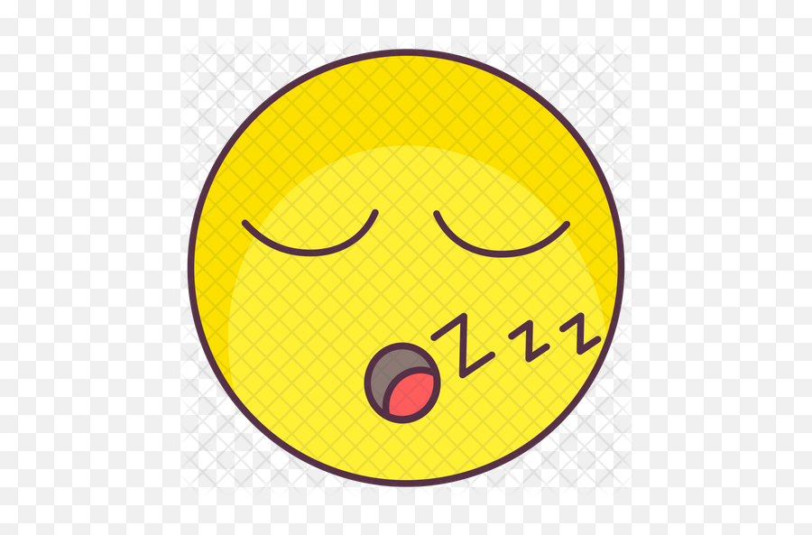 Sleeping Emoji Emoji Icon Of Colored - Snsd Hoot Album Cover,Sleeping Emoji