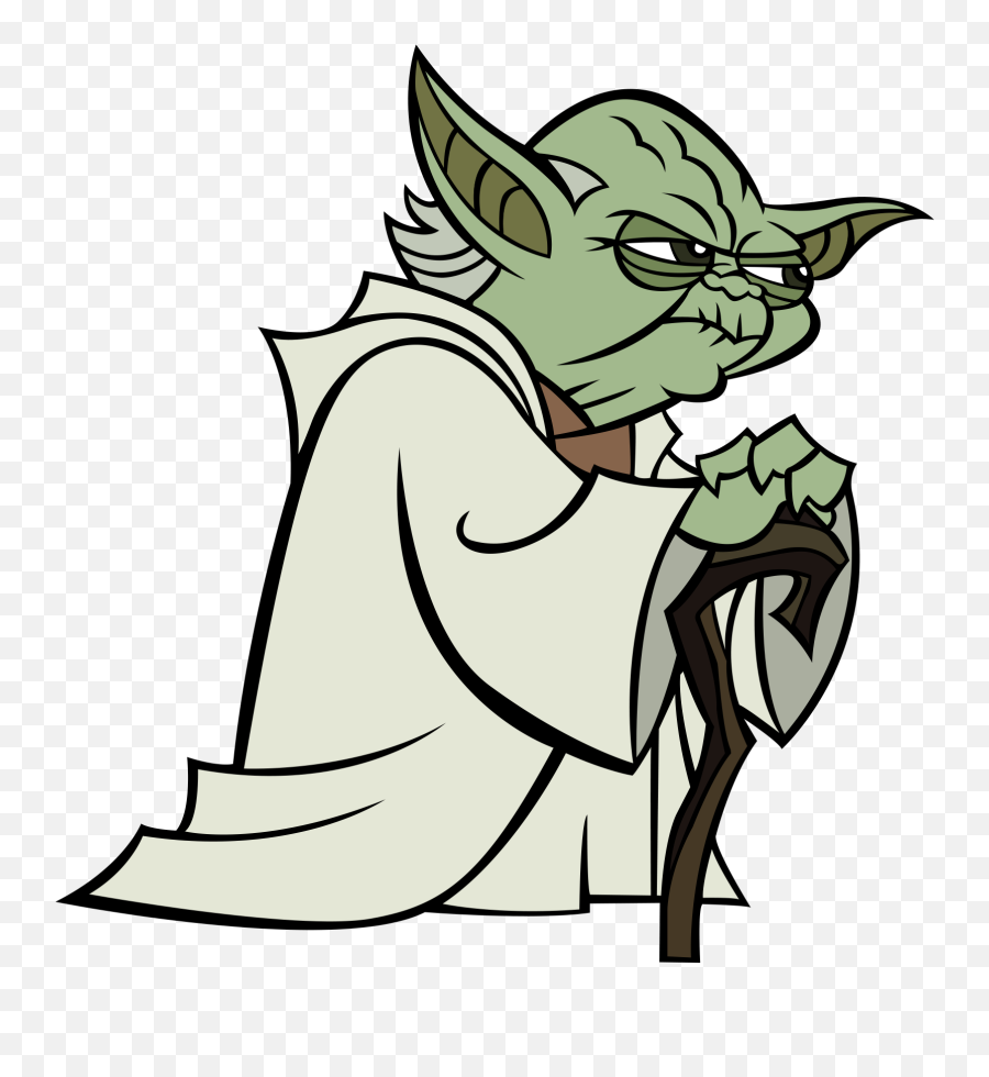 The Clone Wars Yoda Mace Windu Anakin Skywalker - Yoda Clone Wars Cartoon Emoji,Star Wars Emoji