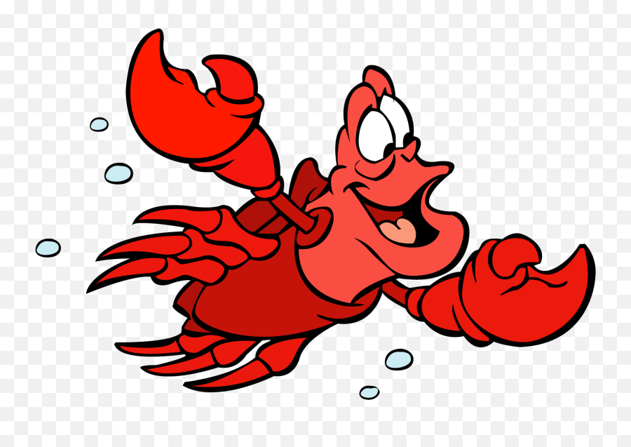 Transparent Crab Little Picture 2780775 Transparent Crab - Sebastian Little Mermaid Emoji,Little Mermaid Emoji