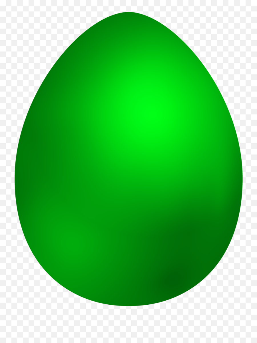Green Easter Egg Png Clip Art - Green Easter Egg Emoji,Emoji Easter Egg