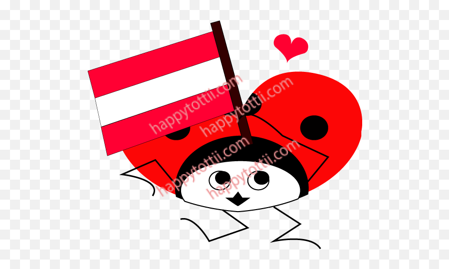 Cartoon Emoji,Austria Flag Emoji