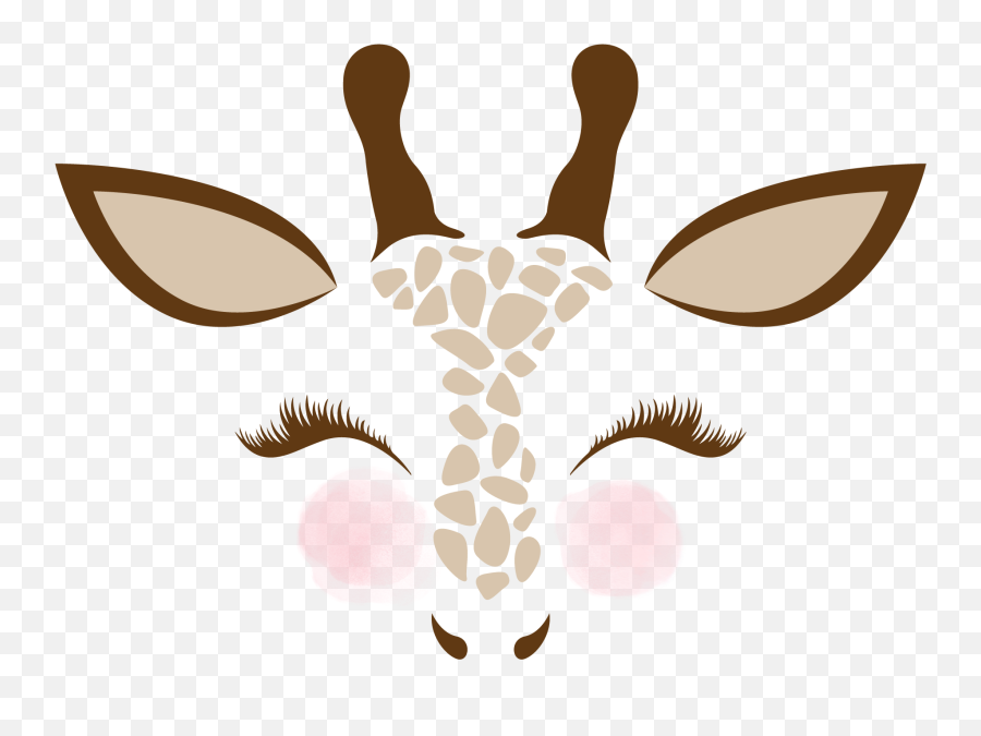 Giraffe Face Clip Art - Dot Emoji,Giraffe Emoji