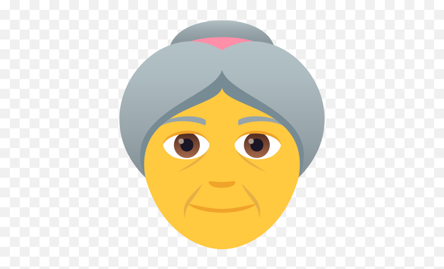 Emoji Old Woman To - Emojis,Old Man Emoji