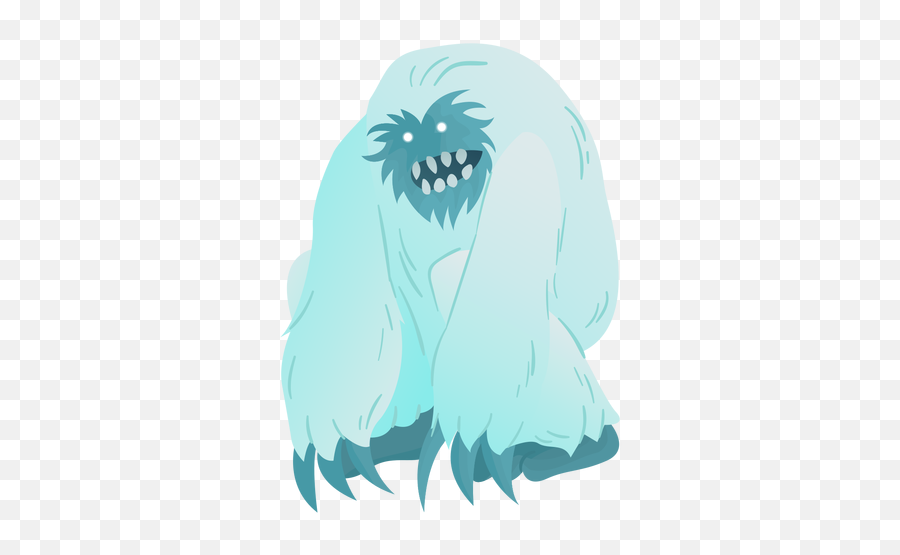 Creepy Eyes Yeti - Transparent Png U0026 Svg Vector File Supernatural Creature Emoji,Creepy Emojis