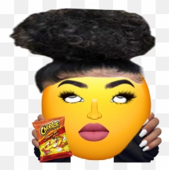 Hotcheetos Hotcheetogirl Sticker - Flaming Hot Cheetos Emoji,Cheesing Emoji