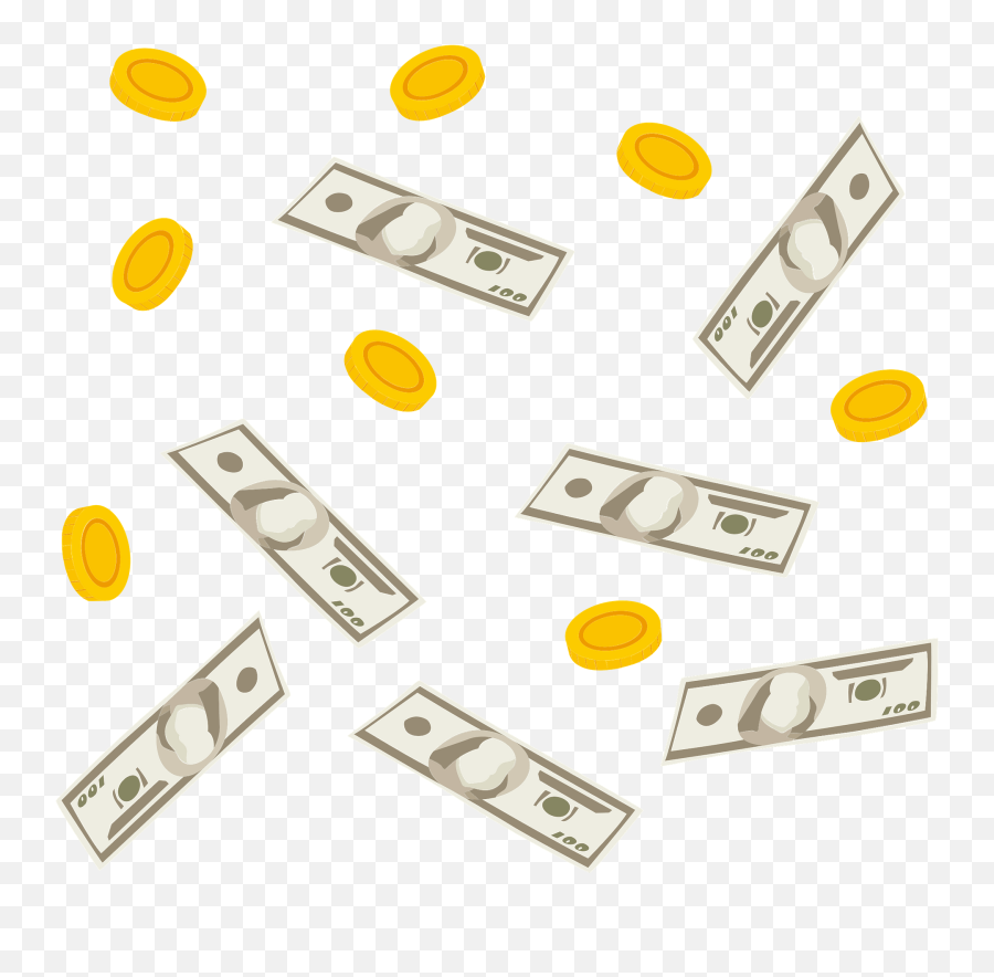 Money Bills And Coins Clipart Free Download Transparent Emoji,Coins Emoji