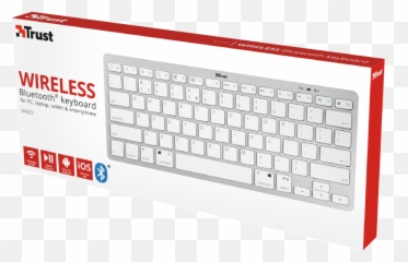 Apple Imac Macbook Iphone Ipad Ios - Connect Trust Wireless Keyboard Emoji