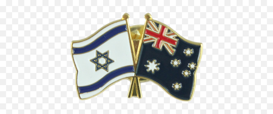 3 Australian Flag Enamelled Metal Pin Badges Australia And - Flagpole Emoji,Droll Emoji