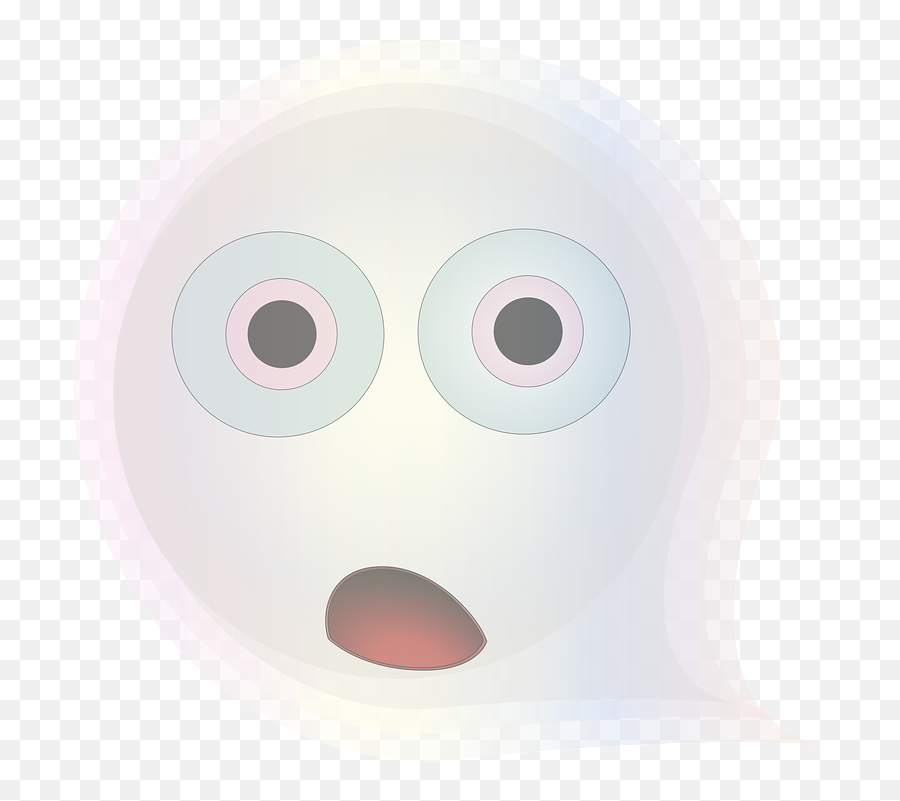 Graphic Ghost Smiley - Drawings Of Halloween Stuff Easy Emoji,Ghost Emoji