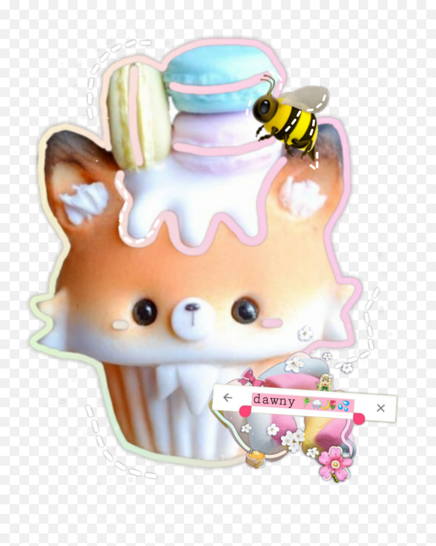 Collection Of Free - Fox Macarons Emoji,Bee Needle Emoji