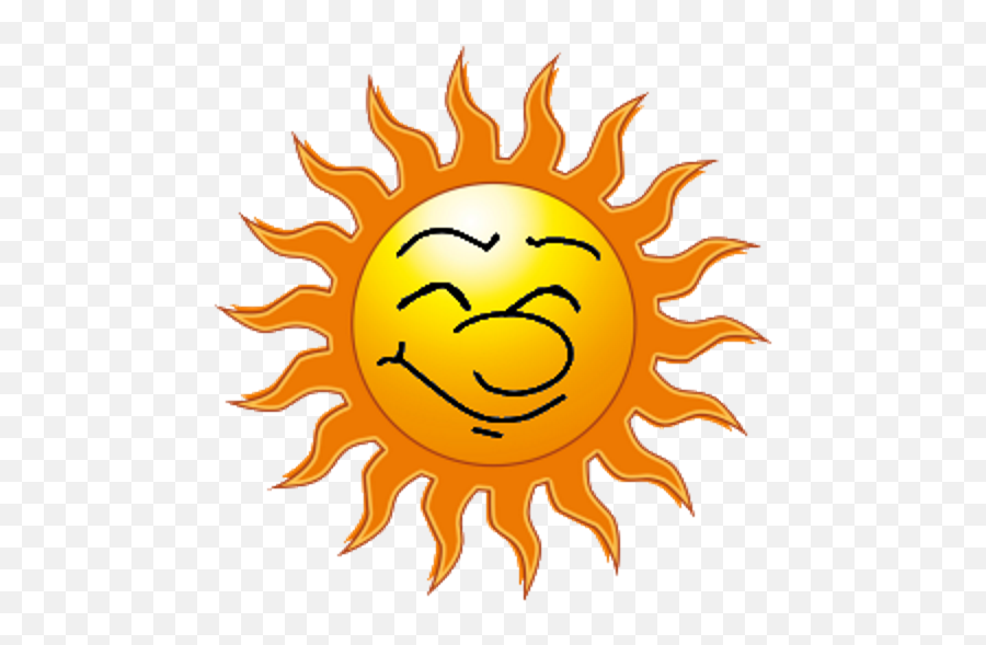 Vitamin - Sun Illustration Emoji,Solaire Emoticon