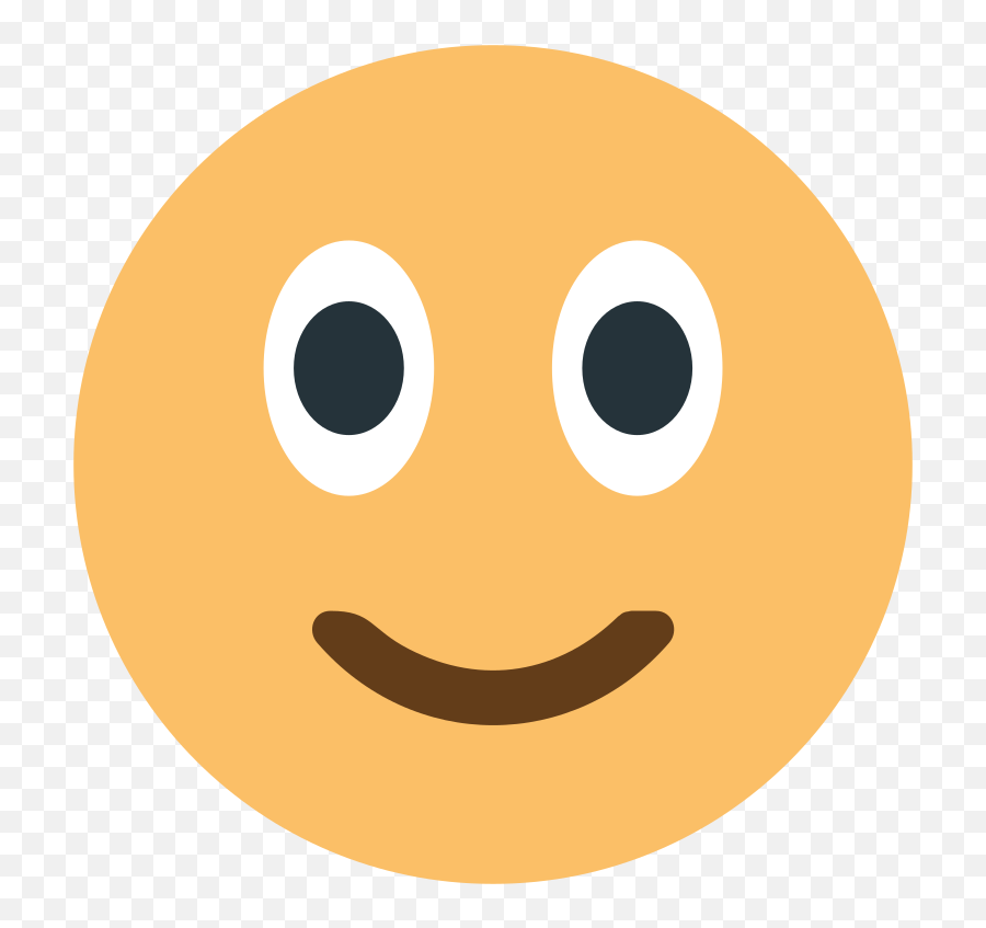 Emojione1 1f642 - Smiley Emoji,O Emoji