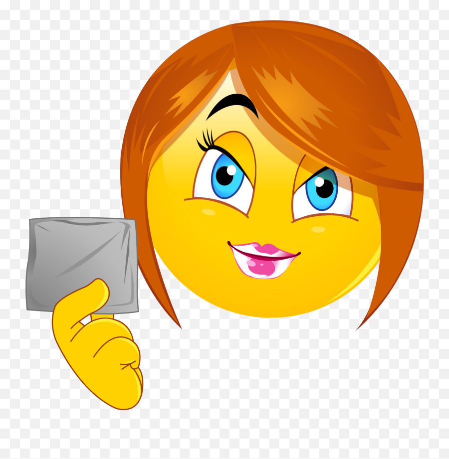 Girl Emoji Decal - Cartoon,Eyebrow Emoticon