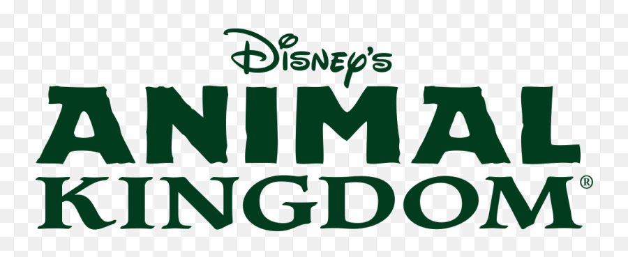 Disneys Animal Kingdom Wordmark - Disney Animal Kingdom Logo Png Emoji,Disney World Emoji