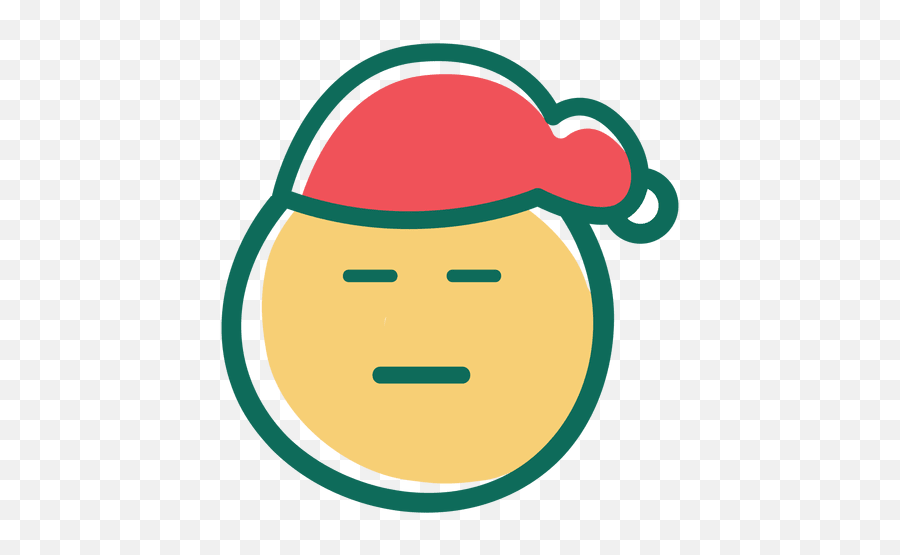 Squint Eye Santa Claus Hat Face Emoticon 26 - Squinting Eyes Face Transparent Emoji,Squint Emoji