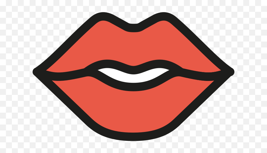 Openmoji - Clip Art Emoji,Lip Emoji
