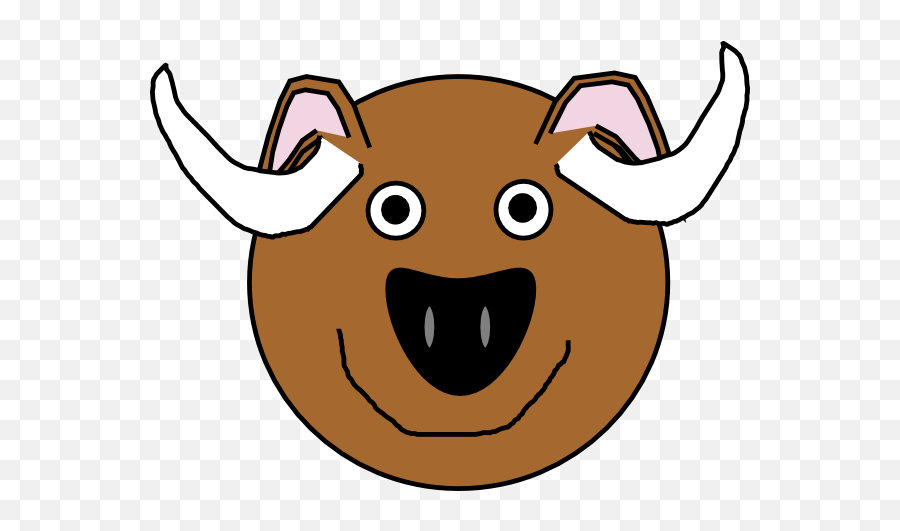 Ox Face Clipart - Clip Art Emoji,Ox Emoji