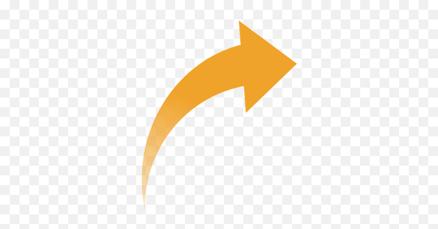 Yellow Up Arrow Transparent Png - Orange Curved Arrow Png Emoji,Upward Arrow Emoji