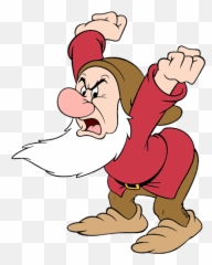 Free Dwarf Transparent Download - Grumpy Snow White Emoji