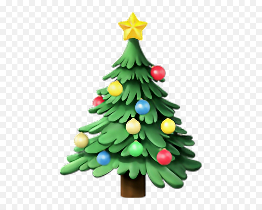 Tree Christmas Christmastree Snow Green - Christmas Tree Emoji Whatsapp ...
