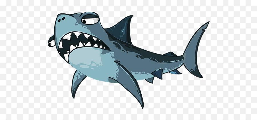 Free Shark Fish Illustrations - Cute Shark Puns Emoji,Shark Fin Emoji