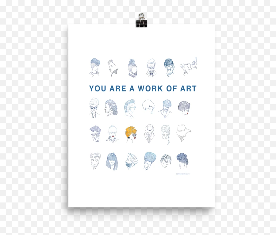 Art Prints - Emoticon Emoji,Curly Hair Emoticon