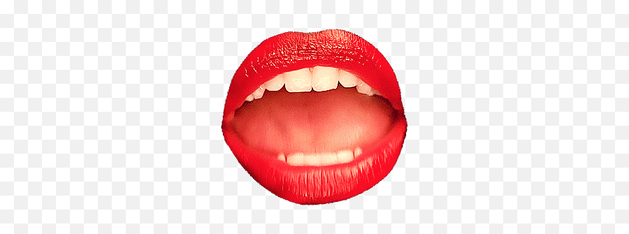 Dat Mouth Stickers For Android Ios - Transparent Moving Mouth Gif Emoji,Mouth Dripping Emoji