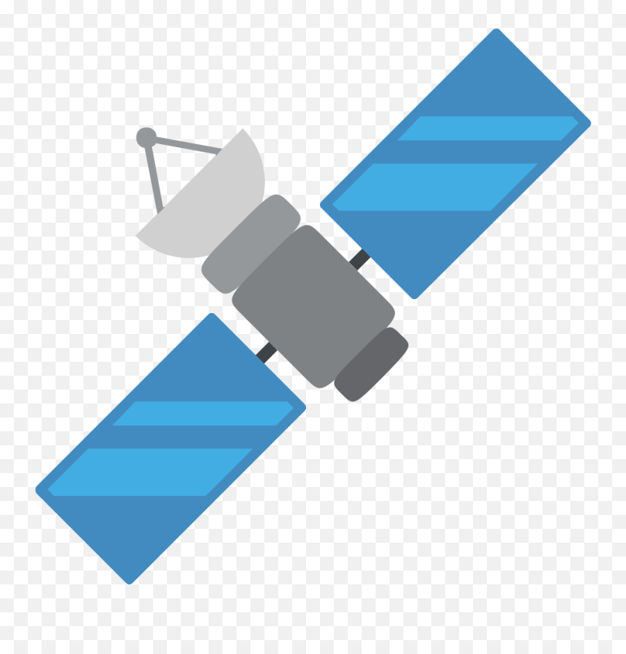 Emojione 1f6f0 - Transparent Satellite Vector Png Emoji,Rifle Emoji
