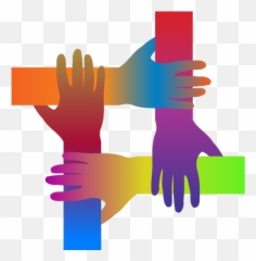 Prismatic Holding Hands - Inclusion Png Emoji,Emoji Clothes At Rainbow