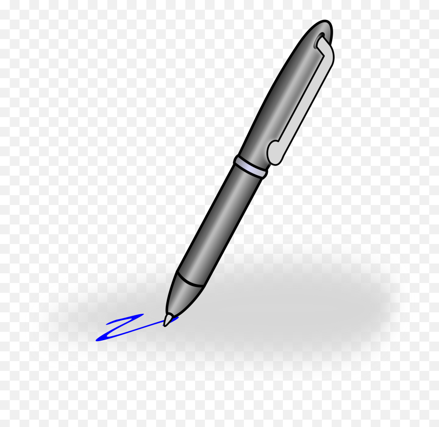 Pen Transparent Clipart - Ballpoint Pen Clipart Emoji,Pen Emoji