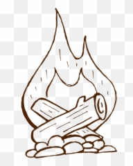 Transparent Png Svg Vector File - Camping Icon Hand Drawn Emoji