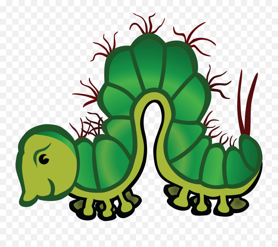 Free Clipart Of A Caterpillar - Png Download Full Size Caterpillar Crawl Clipart Emoji,Caterpillar Emoji