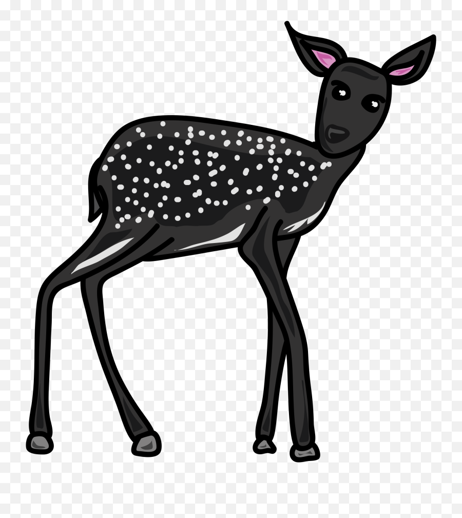 Reindeer Clip Art - Deer Png Download 18972041 Free Grey Deer Clip Art Emoji,Deer Hunting Emoji