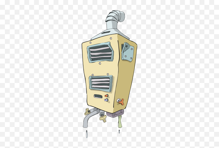 Broken Water Heater - Water Heating Emoji,Squirt Gun Emoji