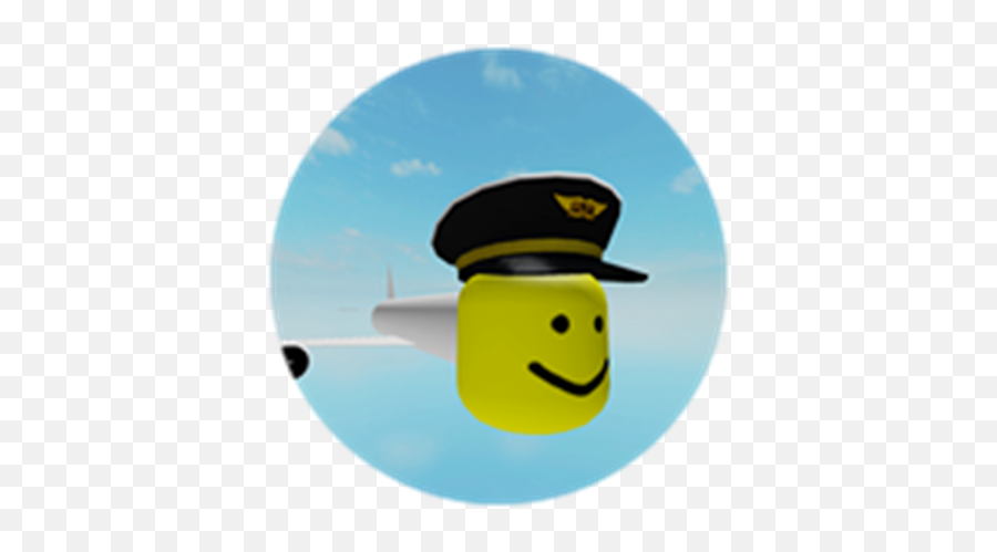 Plane Big - Head Roblox Smiley Emoji,Plane Emoticon