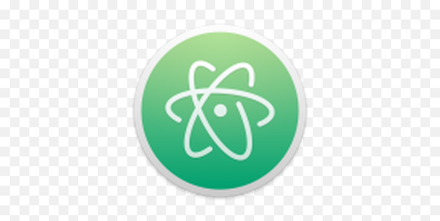 Atom Editor Flatpak - Kde Store Atom Editor Icon Png Emoji,Lacrosse Stick Emoticon