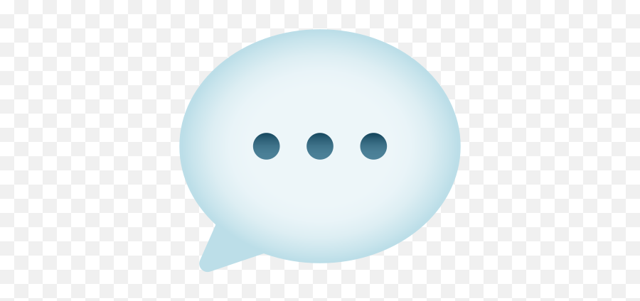 Speech Balloon Icon - Circle Emoji,Speech Balloon Emoji