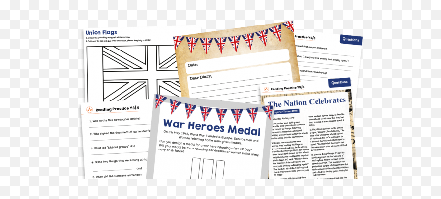 Ks2 Home Learning Pack Ve Day Plazoom - Free Ve Day Resources Emoji,Mystery Emoji Worksheet