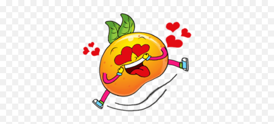 Emoji Oranges Stickers - Clip Art,Droll Emoji