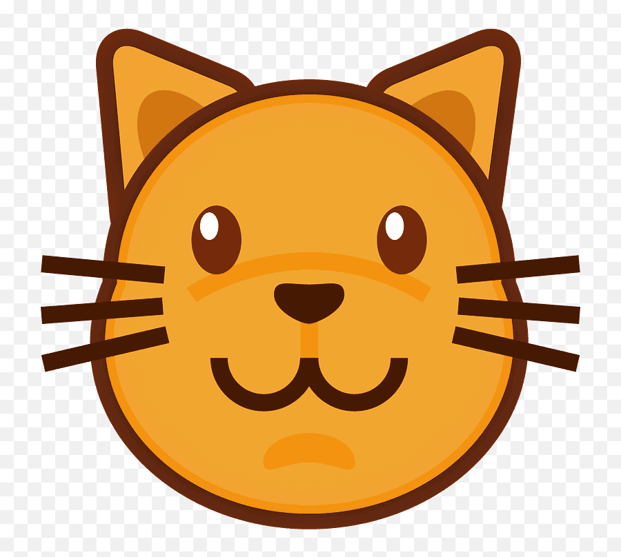 Tête De Chat Image Clipart Téléchargement Gratuit Creazilla - Cat Open Mouth Clipart Emoji,Emoji Charger