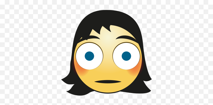Hair Png And Vectors For Free Download - Dlpngcom Emoji Face Girl Transparent,Goku Emoji