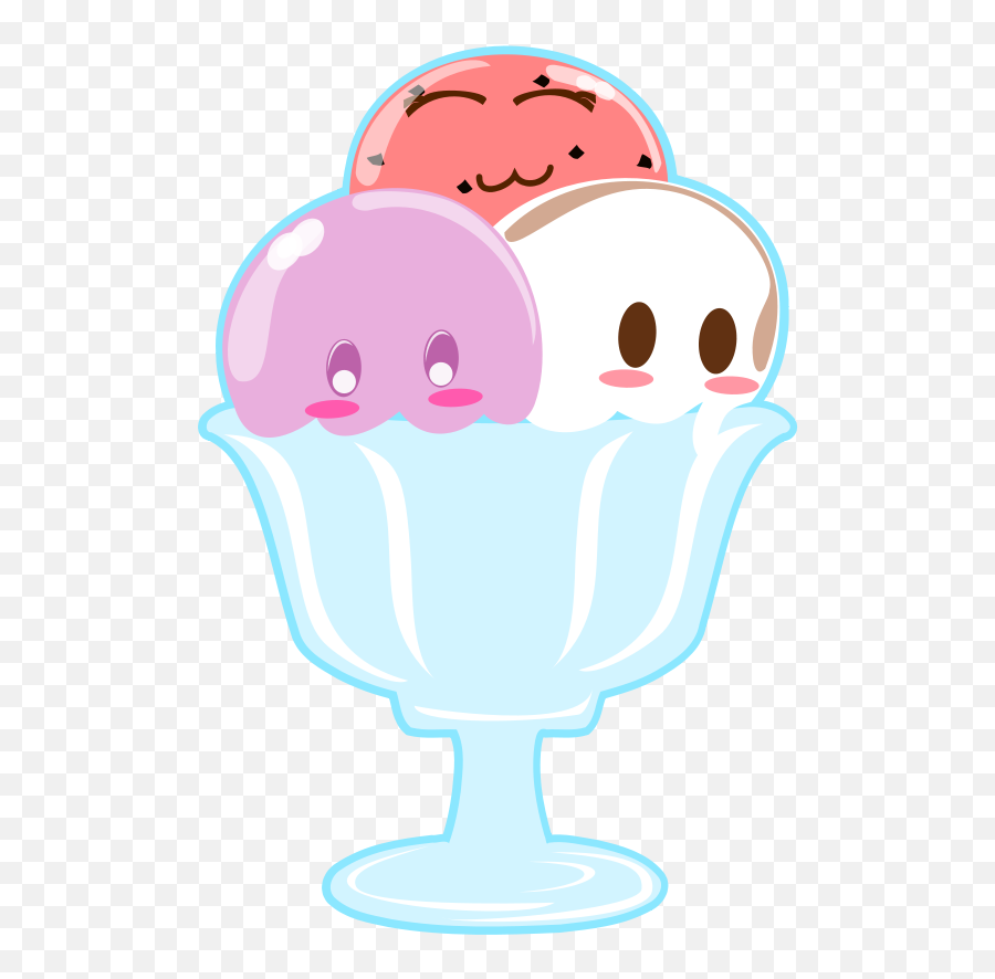 Free Download Cute Ice Cream - Serveware Emoji,Ice Cream Sun Emoji