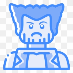 Wolverine - Lego Head Flaticon Emoji,Wolverine Emoji