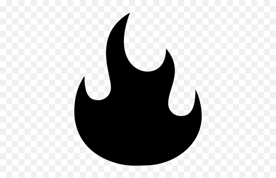 Fire Silhouette - Clipart Fire Silhouette Emoji,Fire Hydrant Emoji